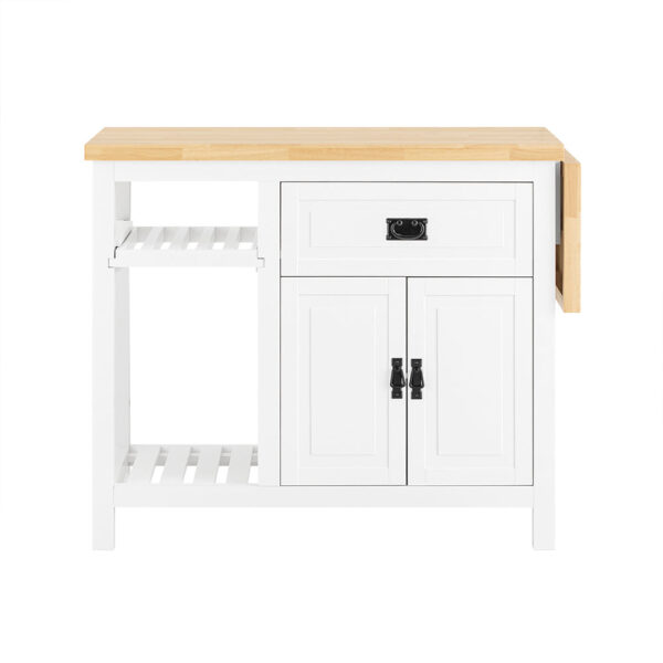 Virtuvės sala ant ratukų 145x60x95cm., įvairių spalvų KNL06-WN