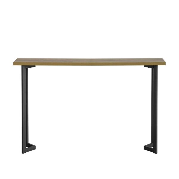 Konsolinis stalas 120x20x75cm., juodos/rudos spalvos FSB50-PF