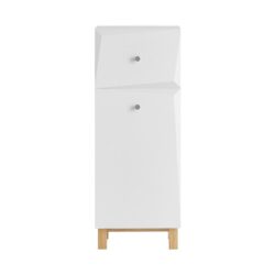 Pastatoma vonios spintelė 34x30x90cm., įvairių spalvų BZR93-W