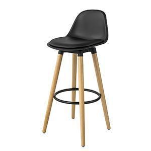 SoBuyBarstolmedfotstdBarstolSitthjd71cmFST70SCHSoBuyBarstolMedFotstdBarstolSitthjd71CmFst70Sch.jpg Baro kėdė 39x39x92cm., juodos/šviesiai rudos spalvos FST70-SCH