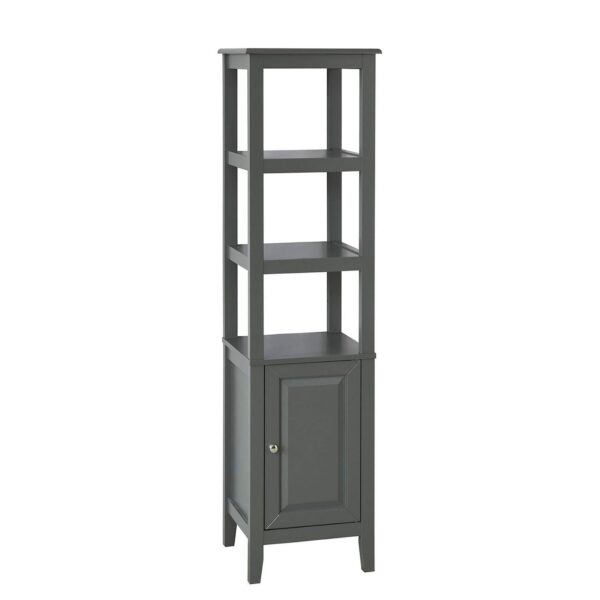 Pastatoma vonios spintelė 40x33x151cm., pilkos/sidabrinės spalvos FRG205-DG