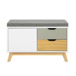 Prieškambario suolas 80x38x51cm., įvairių spalvų FSR92-W