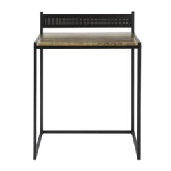 Rašomasis stalas 70x50x90cm., juodos/rudos spalvos FWT66-SCH