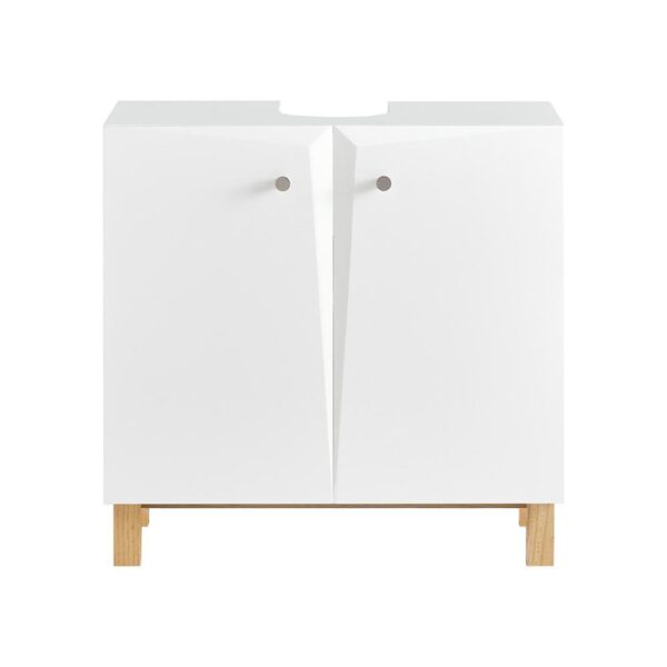 Pastatoma vonios spintelė po kriaukle 60x30x60cm., įvairių spalvų BZR92-W