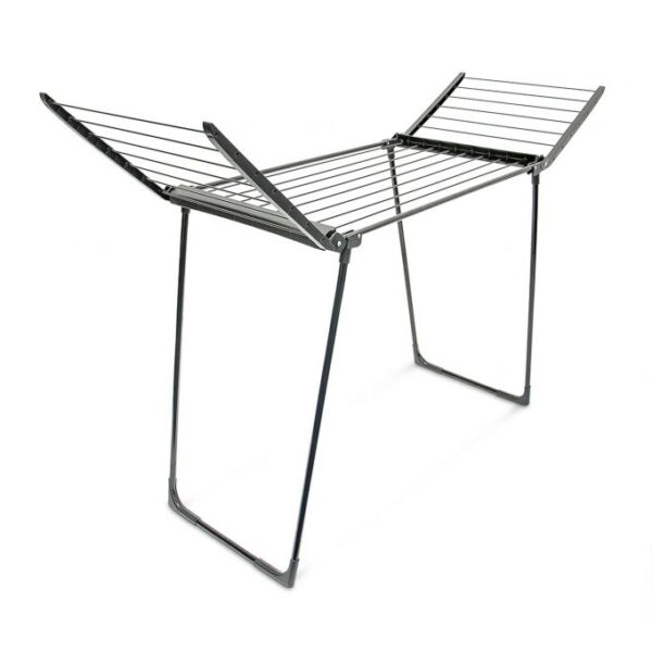 Drabužių džiovykla 104x169x54,5xcm., juodos spalvos