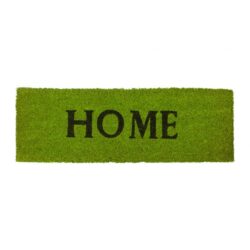 Durų kilimėlis "Home" 72x25 cm., žalios spalvos