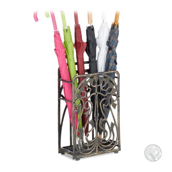 Skėčių stovas 48,5x30,5x16cm., rudos spalvos