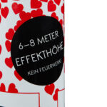 10020858 Party-Popper 80 cm Herzen