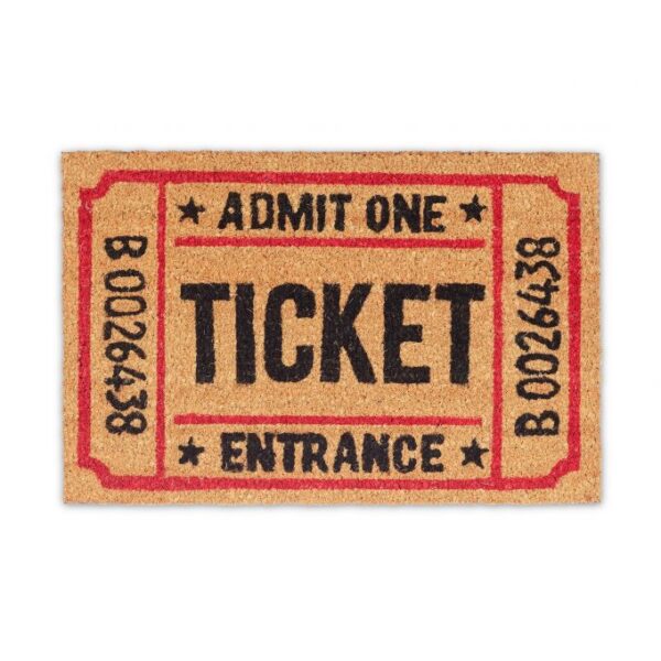 Durų kilimėlis "Ticket" 60x40 cm.