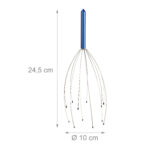 10023360 3x Kopfmassagegerät Kopfkrauler Kopfmassagespinne Kopf