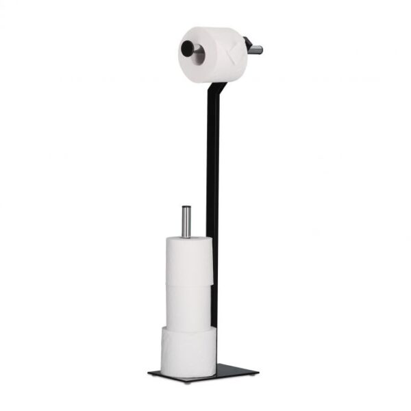 10021739_0_1_2acf0e2bdfbe62bd1a0c41656813d08e.jpg Tualetinio popieriaus laikiklis 72x23x13,5cm., juodos/sidabrinės spalvos