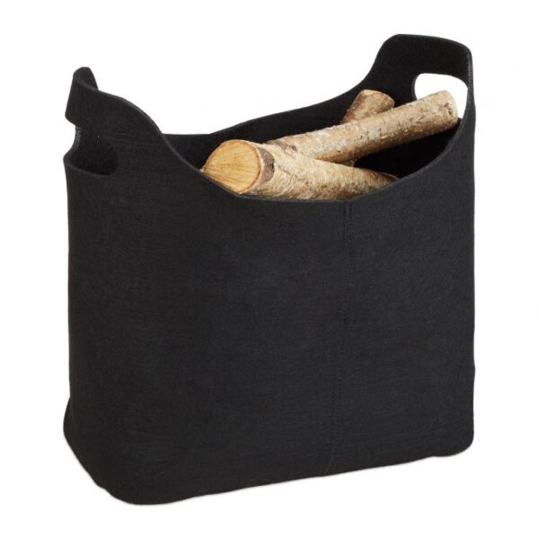 Malkų krepšys 39,5x40x23cm., juodos spalvos