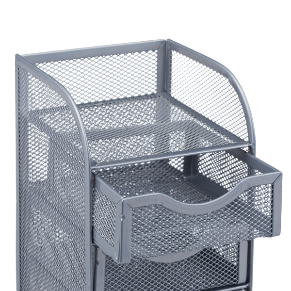 10022484 Schreibtischorganizer Mesh 3 Schubladen