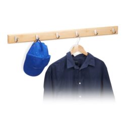 Sieninė pakaba 6x88x5cm., šviesiai rudos/sidabrinės spalvos