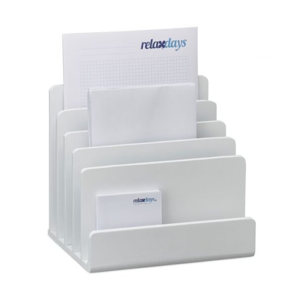 10023250_0_1_48fa847d1417b80682559dd89447c3ee.jpg Dokumentų stovas 23x24,5x20,5 cm., baltos spalvos