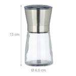 10023278 Pfeffermühle Glas Design 2er Set