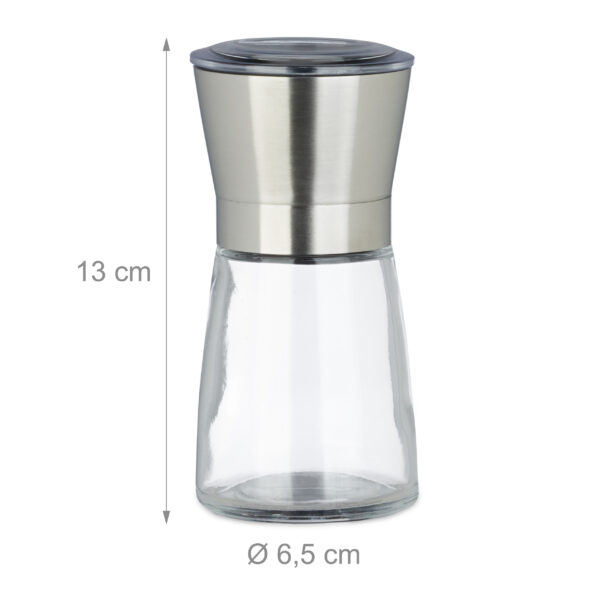 10023278 Pfeffermühle Glas Design 2er Set