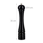 10023302 Gewürzmühle Holz 2er Set groß