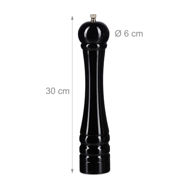 10023302 Gewürzmühle Holz 2er Set groß