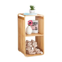 Lentyna su 2 lentynomis 64,7x33x33cm., šviesiai rudos spalvos