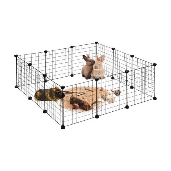 Aptvaras graužikams 37x110x110cm., juodos spalvos