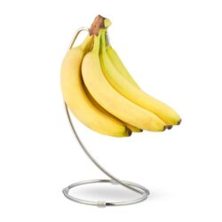 Bananų laikiklis 33x17,5x16,5cm., sidabrinės spalvos