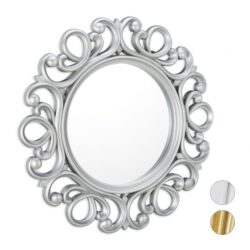 Pakabinamas veidrodis 50x3cm., sidabrinės spalvos