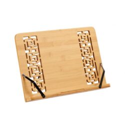 Knygų stovas 24x34x21cm., šviesiai rudos/juodos spalvos