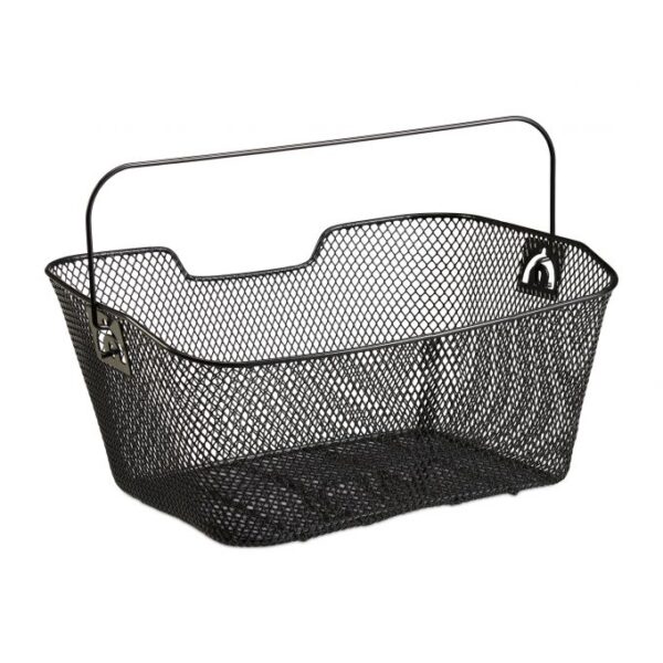 Dviračio krepšys 19x41x30cm., juodos spalvos