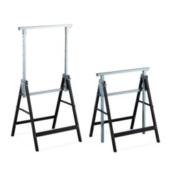 Rinkinys iš 2 statybinių estakadų 130x68,5x58cm., juodos/sidabrinės spalvos