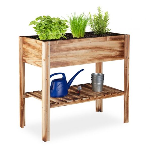 Pakelta lysvė 80x88x43,5cm., šviesiai rudos spalvos