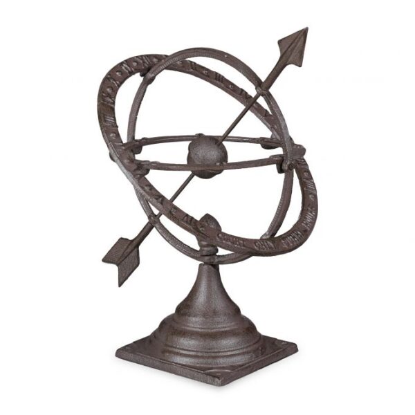 Saulės laikrodis 42x33,5x32cm., rudos spalvos