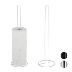 Rinkinys iš 2 tualetinio popieriaus laikiklių 50x14cm., baltos spalvos