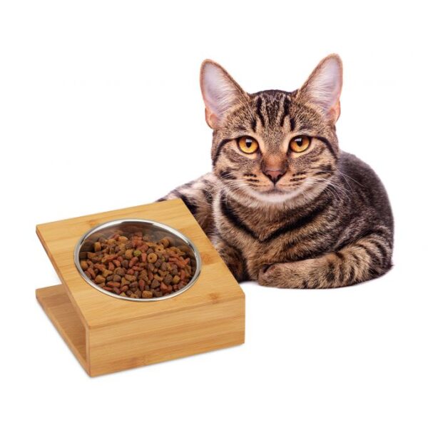 Dubenėlis 10x18x18cm., šviesiai rudos/sidabrinės spalvos