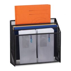 Dokumentų stovas 29,5x32x9 cm., juodos spalvos