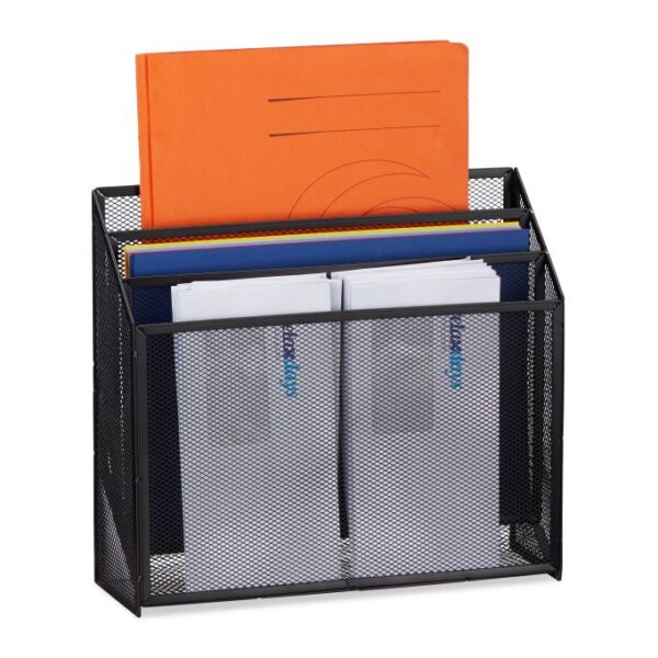 10028953_46_1_fc83dd26816cfab306c88e6f070ece05.jpg Dokumentų stovas 29,5x32x9 cm., juodos spalvos