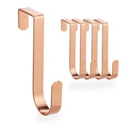 Kabliukai durims 5vnt, vario spalvos