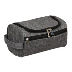 Daiktų laikymo dėžė 13x23x13cm., pilkos/juodos/sidabrinės spalvos