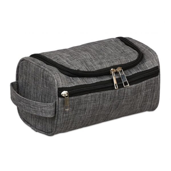 Daiktų laikymo dėžė 13x23x13cm., pilkos/juodos/sidabrinės spalvos