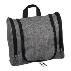 Daiktų laikymo dėžė 23x26,5x14cm., pilkos/juodos/sidabrinės spalvos