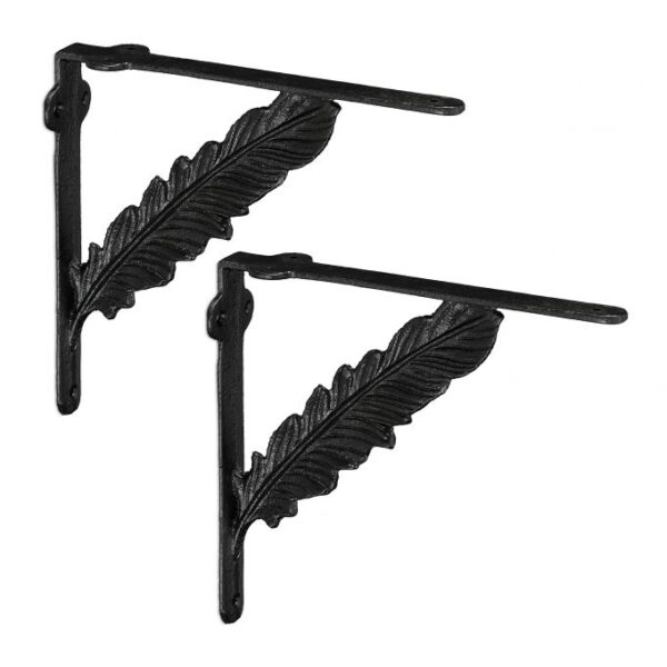 Rinkinys iš 2 sieninių vazonų laikiklių 19x4x21cm., baltos spalvos