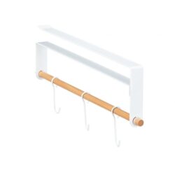 Pakaba su kabliukais, baltos/švieisiai rudos spalvos