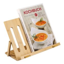 Knygų stovas 22x34x18cm., šviesiai rudos spalvos