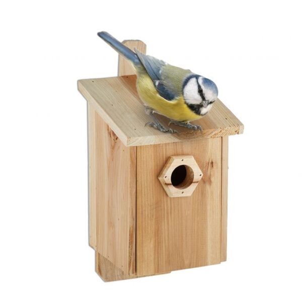 Paukščių inkilas 32x16x17cm., šviesiai rudos spalvos