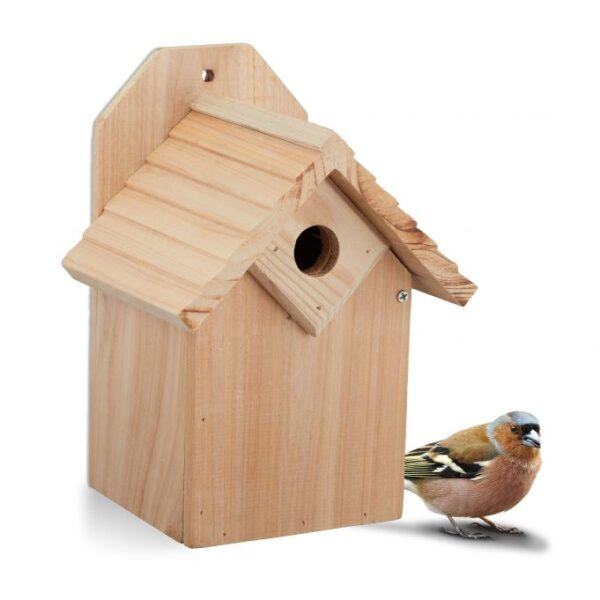 Paukščių inkilas 25x19x16cm., šviesiai rudos spalvos