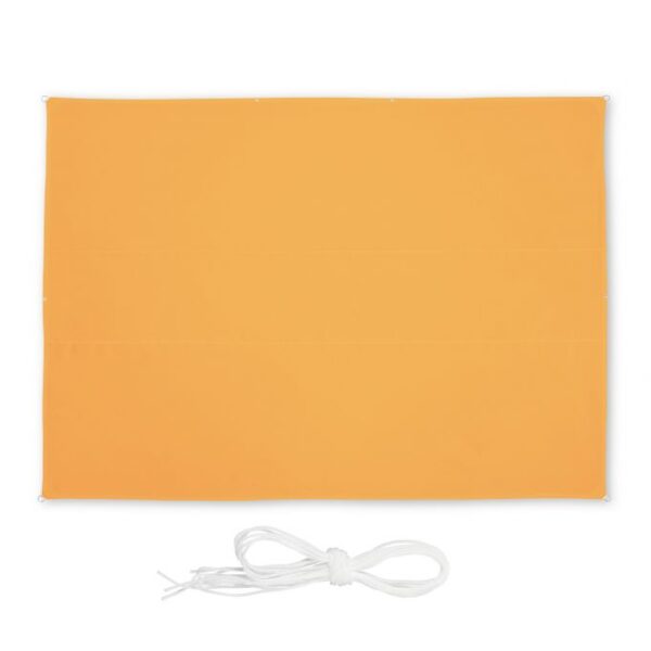 Stačiakampis tentas nuo saulės 450x350cm., geltonos spalvos