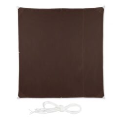 Kvadratinis tentas nuo saulės 200x200cm., rudos spalvos