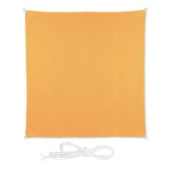 Kvadratinis tentas nuo saulės 200x200cm., geltonos spalvos