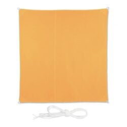 Kvadratinis tentas nuo saulės 300x300cm., geltonos spalvos