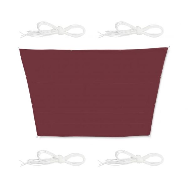 10035856_989_1_c1a29e92d5b4b4376254992399b78c2d.jpg Trapecijos formos tentas nuo saulės 550x400x300., tamsiai raudonos spalvos